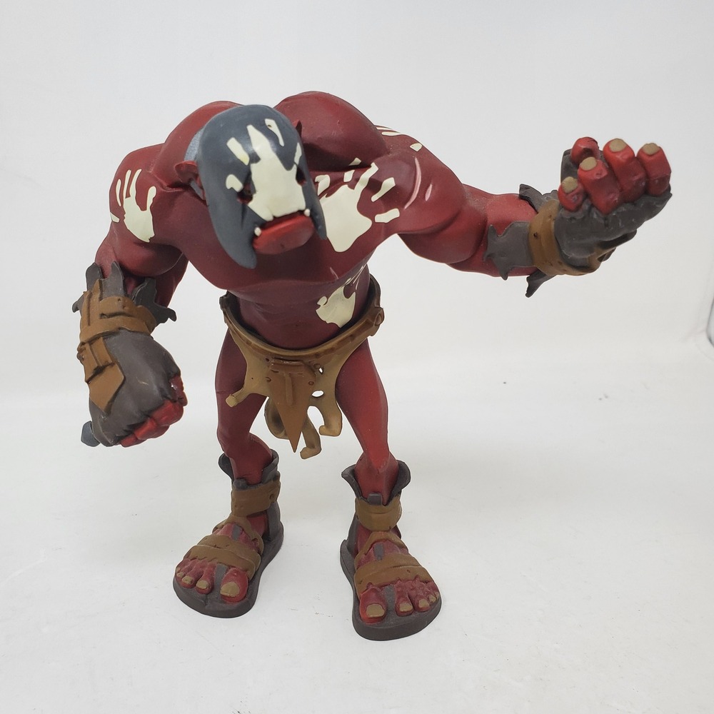 Lord of the Rings Shadow of War Olog-hai Troll Action Figure WBEI 2017 Red 6"